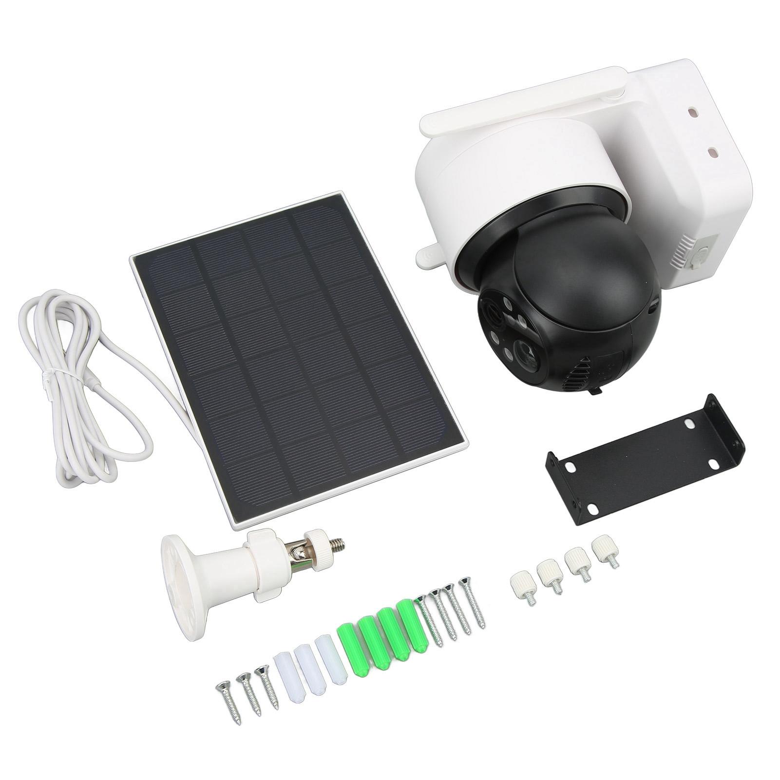 Outdoor Security Camera Solar Powered 1080P HD 2.4G Wireless WiFi Motion Detection Surveillance Camera
Outdoor Security Camera Solar Powered 1080P HD 2.4G Wireless WiFi Motion Detection Surveillance Camera