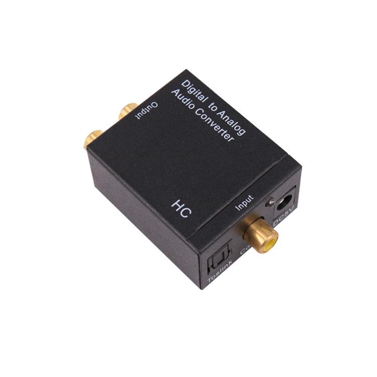 Digital Optical to Analog Audio Converter with 3.5mm Headphone Jack
Digital Optical to Analog Audio Converter with 3.5mm Headphone Jack