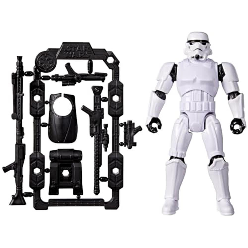 Hasbro WARS Actionverse Stormtrooper 11 cm Action Figure and Accessories, Reusable Accessory Storage Rack, Toys for Kids Ages 4 Up (Unisex) STAR
Hasbro WARS Actionverse Stormtrooper 11 cm Action Figure and Accessories, Reusable Accessory Storage Rack, Toys for Kids Ages 4 Up (Unisex) STAR