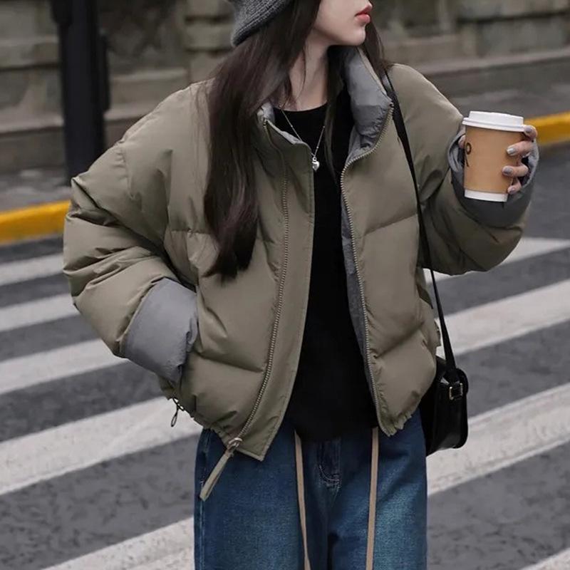 Women s Fleece-Lined Cotton-Padded Jacket: Petite, Thickened, Short Style for Autumn/Winter 2024 L оливковий колір
Women s Fleece-Lined Cotton-Padded Jacket: Petite, Thickened, Short Style for Autumn/Winter 2024 L оливковий колір
