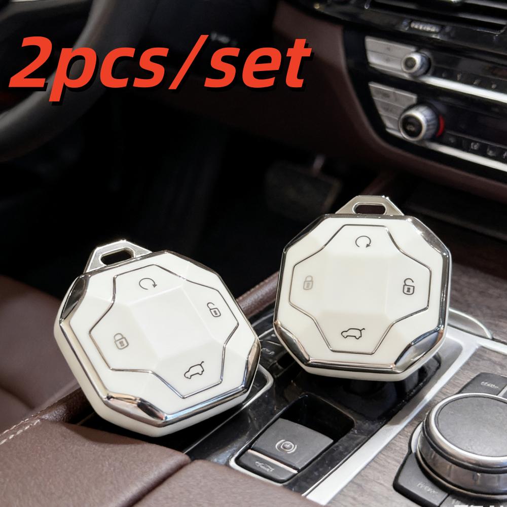 2Pcs Car Key Case Covers For Chery Jetour T2 Traveler Traveller Pro Remote Key Protector
2Pcs Car Key Case Covers For Chery Jetour T2 Traveler Traveller Pro Remote Key Protector