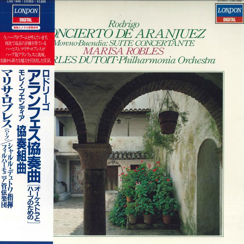 LP Record MARISA ROBLES - Rodrigo: Aranjuez Concerto and othe L28C1848 LONDON 1985 Japan Obi Classical Used
LP Record MARISA ROBLES - Rodrigo: Aranjuez Concerto and othe L28C1848 LONDON 1985 Japan Obi Classical Used