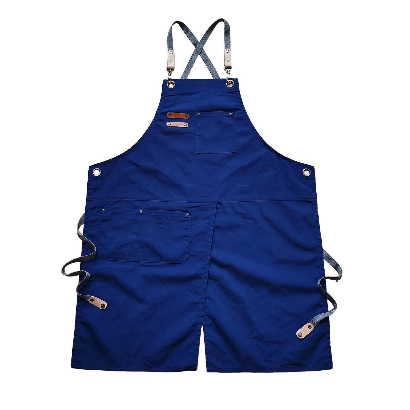 Simple and fashionable thin canvas apron catering new floral milk tea shop tooling темно-синього кольору
Simple and fashionable thin canvas apron catering new floral milk tea shop tooling темно-синього кольору