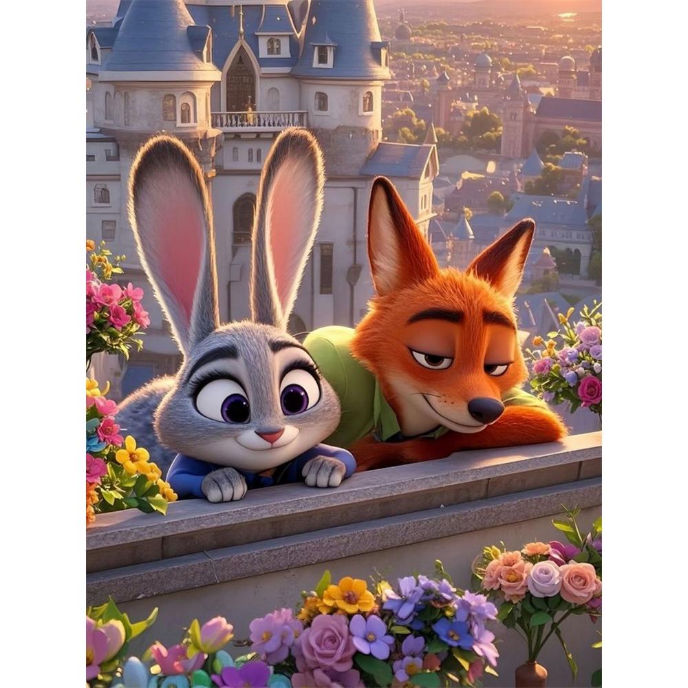 Disney Diamond Painting Complete Set Judy and Nick Illustrations 5D Diamond Painting Cross Stitch Mosaic Home Decor Round 20x30cm
Disney Diamond Painting Complete Set Judy and Nick Illustrations 5D Diamond Painting Cross Stitch Mosaic Home Decor Round 20x30cm