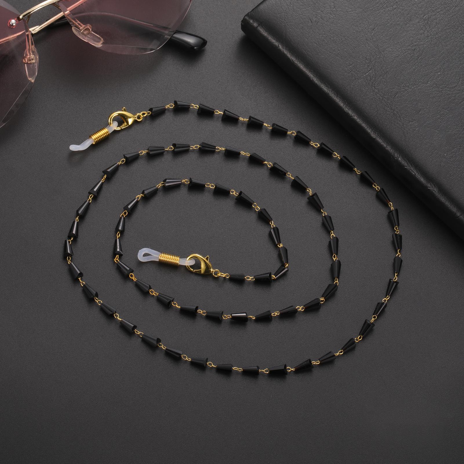 Teamer Cool Black Glasses Chain Women Men Trendy Sunglasses Mask Lanyard Gold Color Buckle Party Reading Accessories 2026
Teamer Cool Black Glasses Chain Women Men Trendy Sunglasses Mask Lanyard Gold Color Buckle Party Reading Accessories 2026