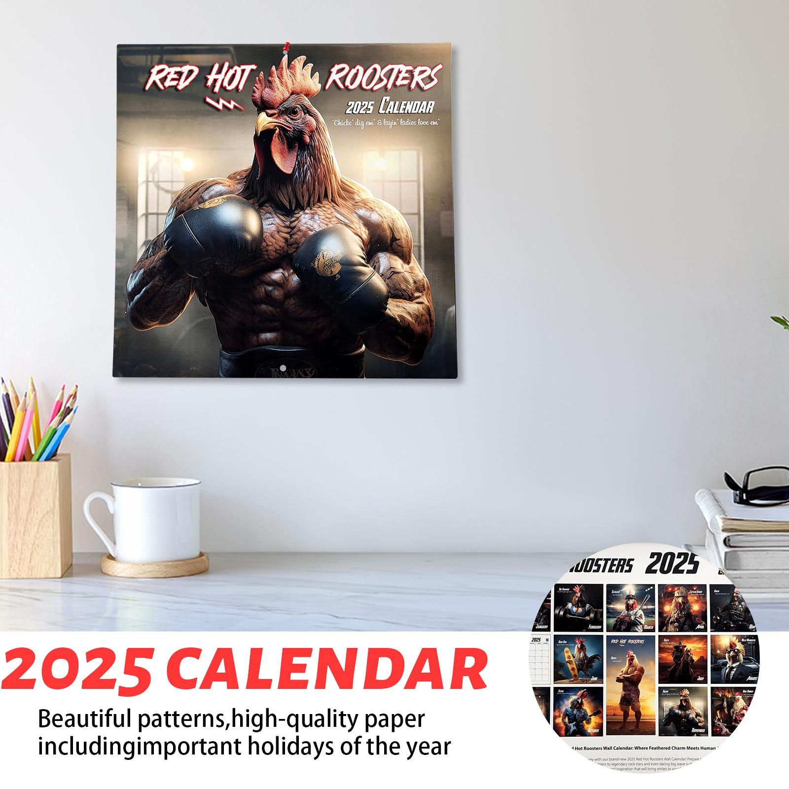 Календарь Roosters Boxing Rooster Идеальное сочетание визуальной силы и мотивации One Size чёрный 
Календарь Roosters Boxing Rooster Идеальное сочетание визуальной силы и мотивации One Size чёрный