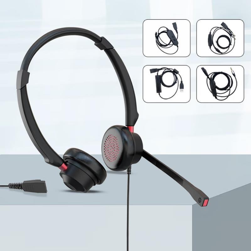 Newman NM-HW540DX Binaural Call Center Headset (CN version)
Newman NM-HW540DX Binaural Call Center Headset (CN version)