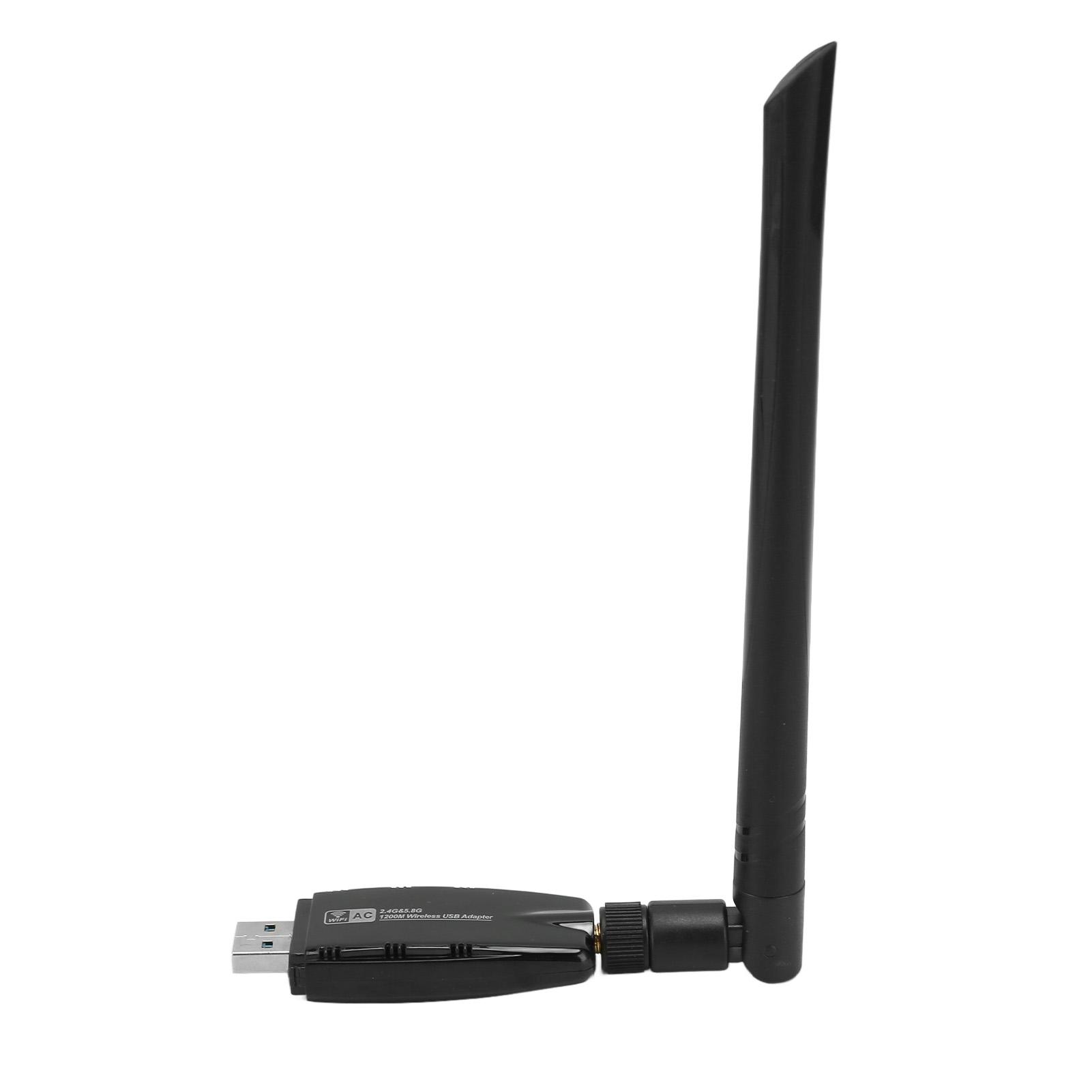 Бездротовий USB WiFi адаптер Висока швидкість 1200 Мбіт/с Дводіапазонна бездротова мережева карта USB3.0 Wifi адаптер
Бездротовий USB WiFi адаптер Висока швидкість 1200 Мбіт/с Дводіапазонна бездротова мережева карта USB3.0 Wifi адаптер
