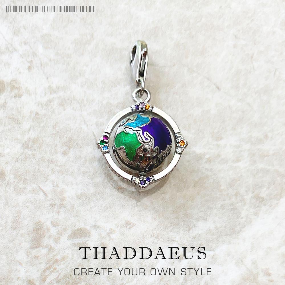 Vintage Rotating Globe Colourful Charm New Fine Women Men Jewelry 925 Silver Pendant
Vintage Rotating Globe Colourful Charm New Fine Women Men Jewelry 925 Silver Pendant