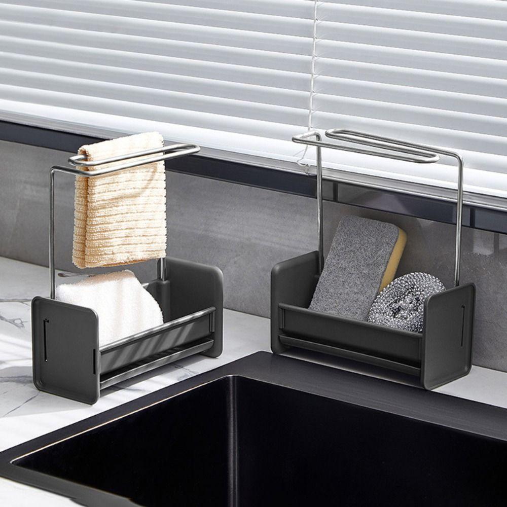Multipurpose Kitchen Sink Drain Rack Durable Sink Shelf New Dishcloth Towel Rack Kitchen темно-сірий колір
Multipurpose Kitchen Sink Drain Rack Durable Sink Shelf New Dishcloth Towel Rack Kitchen темно-сірий колір