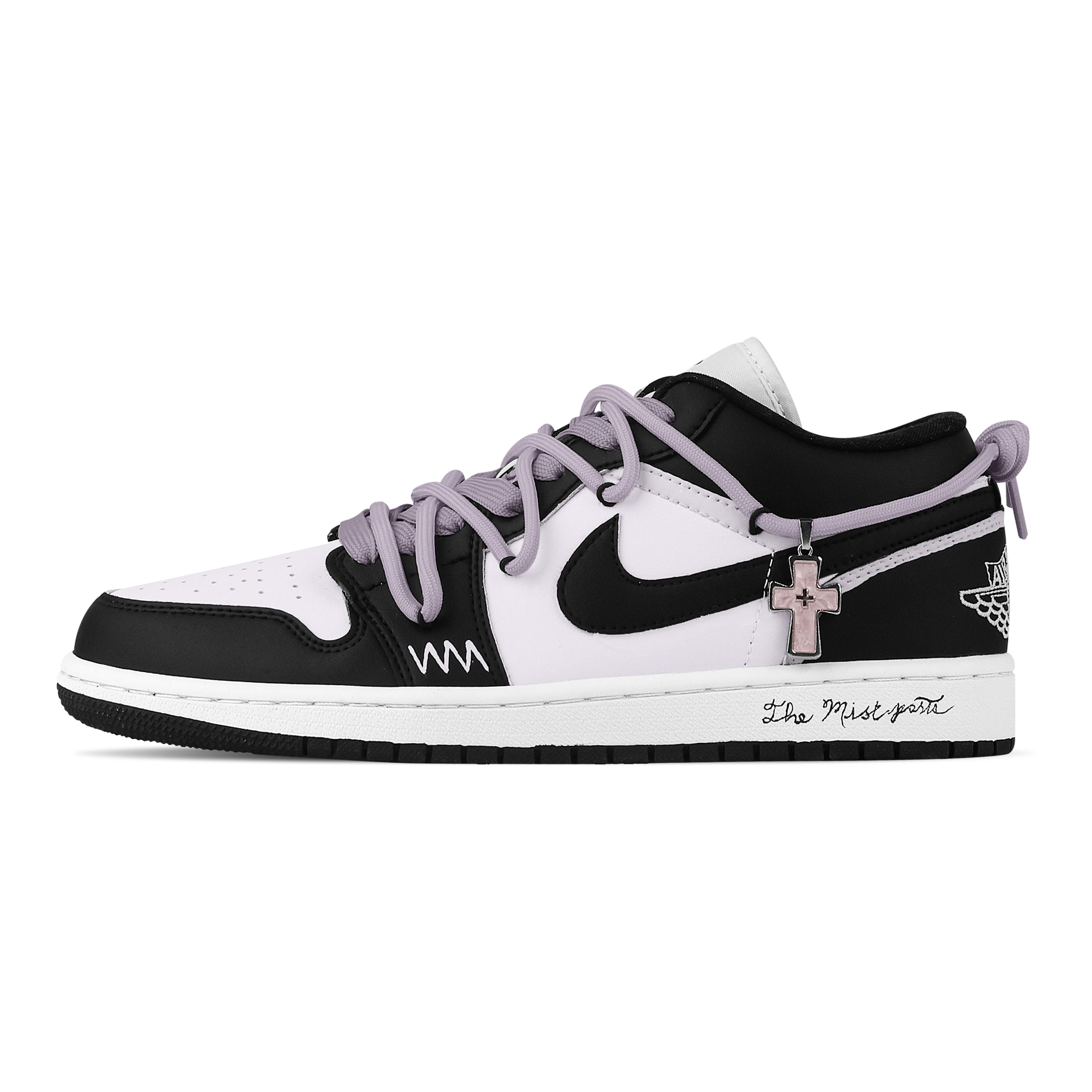 Jordan Air Jordan 1 Taro Paste Boba Low top Vintage Basketball Shoes Women s Black White Purple DC0774-101(Team773-) 37.5
Jordan Air Jordan 1 Taro Paste Boba Low top Vintage Basketball Shoes Women s Black White Purple DC0774-101(Team773-) 37.5