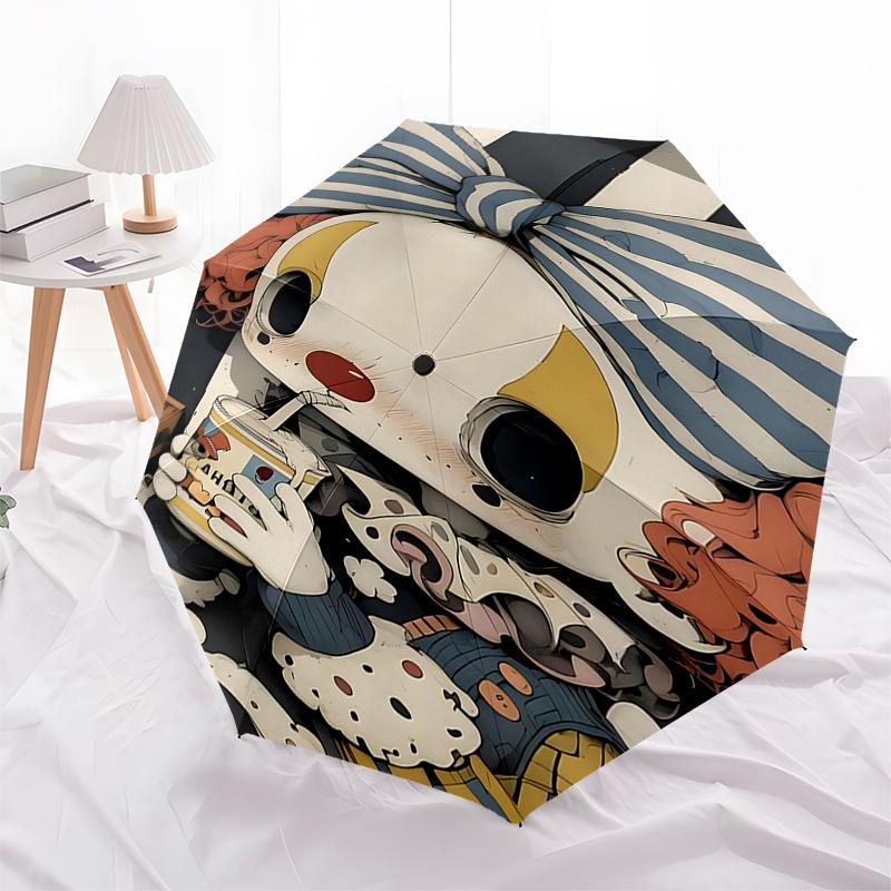 Clown Balloon Automatic Opening Folding Umbrella:8 Bone Iron Frame,Portable Design for Fans and Travelers0131b
Clown Balloon Automatic Opening Folding Umbrella:8 Bone Iron Frame,Portable Design for Fans and Travelers0131b