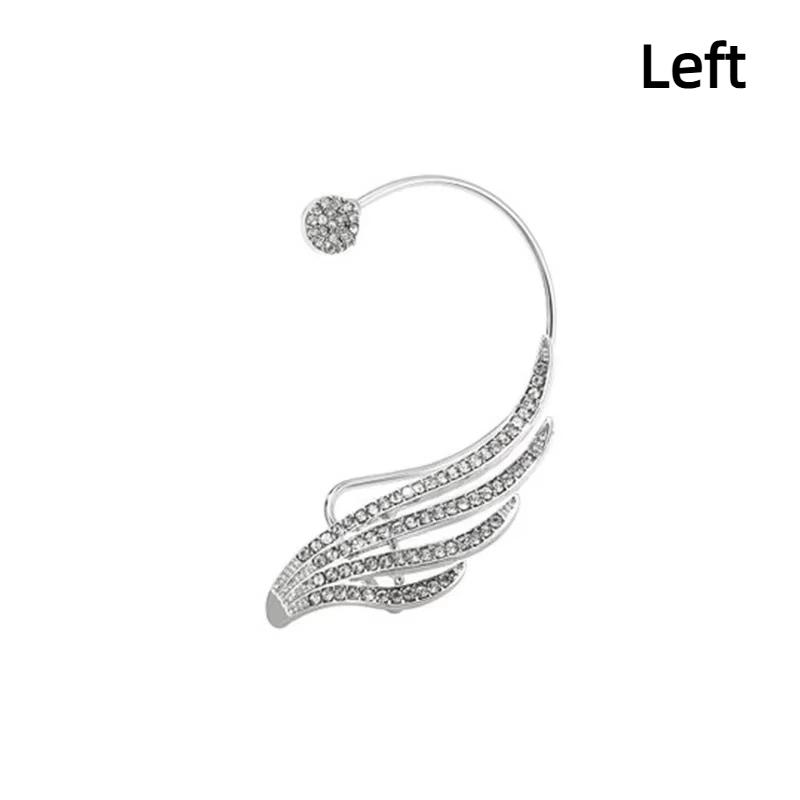 Trendy Wing Earrings Fashion Personality Zircon Ear Hook Clip-On Cartilage Non-Pierced Earrings A
Trendy Wing Earrings Fashion Personality Zircon Ear Hook Clip-On Cartilage Non-Pierced Earrings A