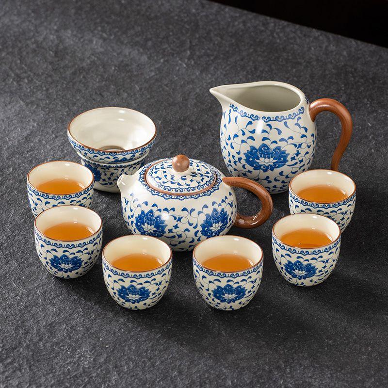 Ru Kiln Blue and White Gaiwan Set – Premium Ceramic Kung Fu Tea Set for Elegant Home Ceremonies
Ru Kiln Blue and White Gaiwan Set – Premium Ceramic Kung Fu Tea Set for Elegant Home Ceremonies