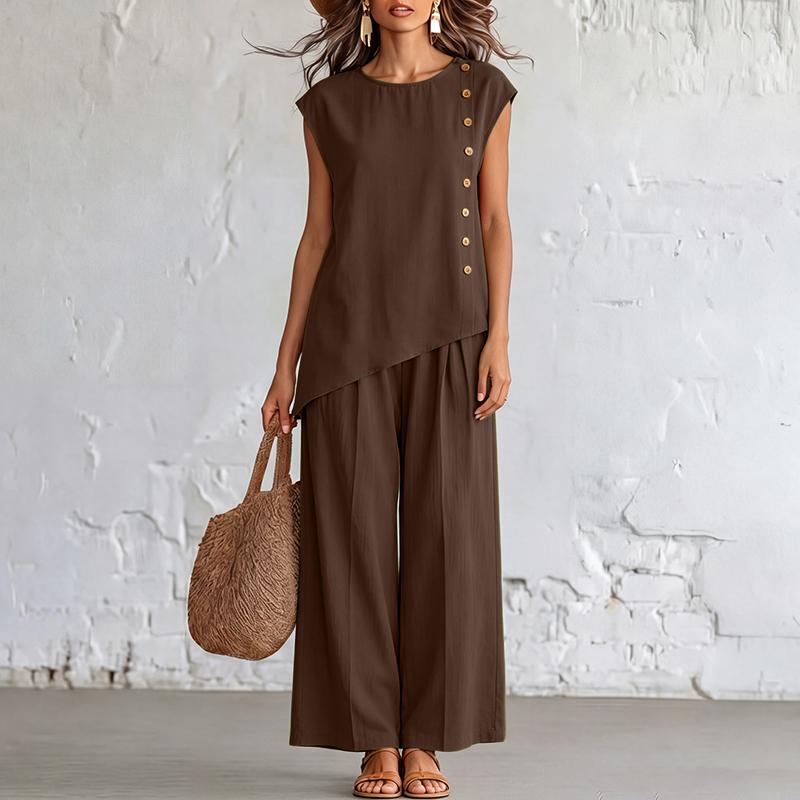 ZANZEA Women Irregular Sleeveless Vest Tops and Pants Summer Two Piece Suit Sets 2XL
ZANZEA Women Irregular Sleeveless Vest Tops and Pants Summer Two Piece Suit Sets 2XL