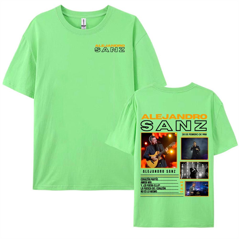 Singer Alejandro Sanz 2025 Tour Graphic Tshirts for Men Vintage High Quality Summer Short Sleeve T Shirt Unisex Casual Tshirt 3XL
Singer Alejandro Sanz 2025 Tour Graphic Tshirts for Men Vintage High Quality Summer Short Sleeve T Shirt Unisex Casual Tshirt 3XL