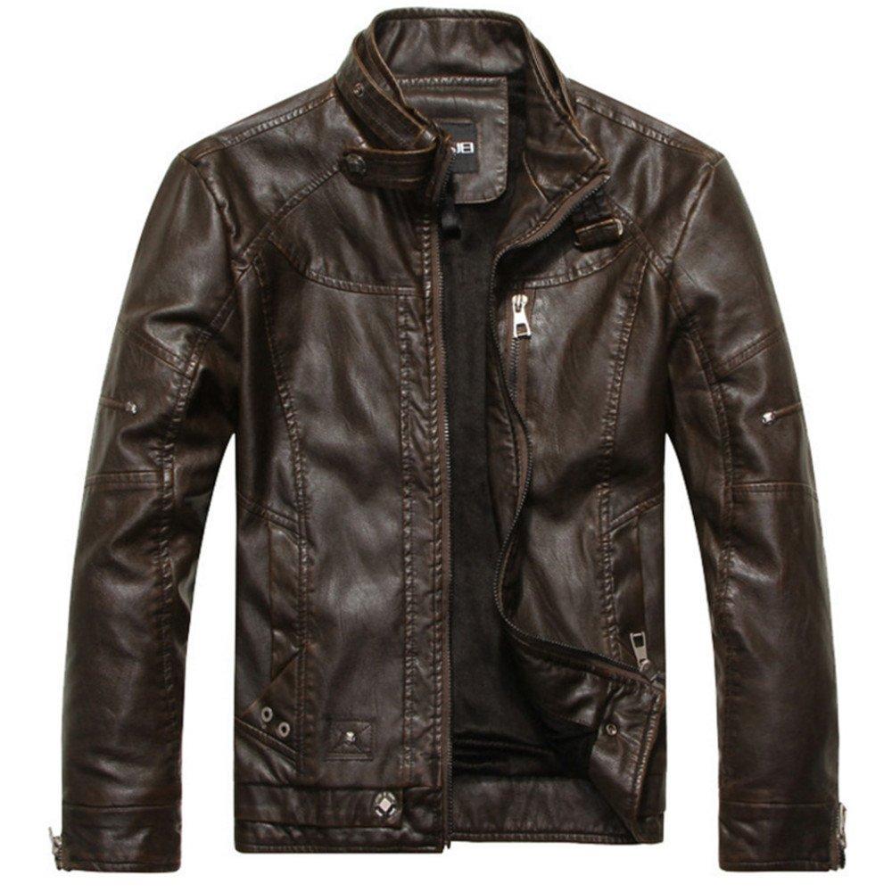 Куртка байкерская из искусственной кожи Spargel для и Весны Размер Мужской Осень, Зима, (Темно-коричневый, XL)
Куртка байкерская из искусственной кожи Spargel для и Весны Размер Мужской Осень, Зима, (Темно-коричневый, XL)