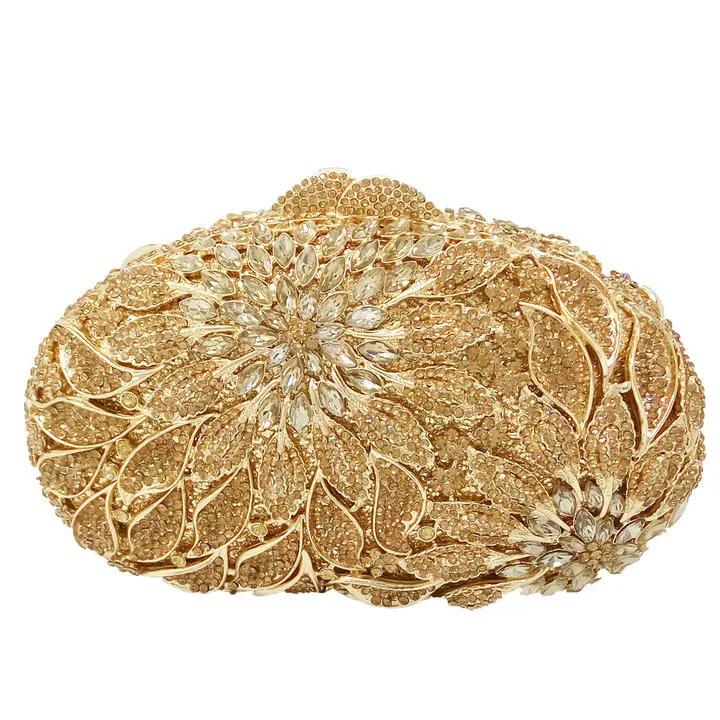 Boutique De FGG (in stock) Women Flower Evening Bags Bridal Wedding Rhinestone Floral Handbags and Purses Formal Party Clutch Mini Size
Boutique De FGG (in stock) Women Flower Evening Bags Bridal Wedding Rhinestone Floral Handbags and Purses Formal Party Clutch Mini Size