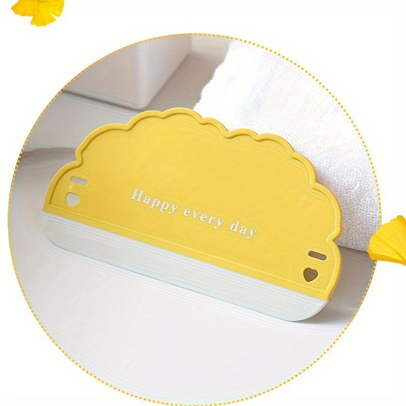 Creative Mini Bathroom Mirror Squeegee, Scraper with Seamless Fit, Suitable for Glass, Tiles, Kitchen Countertops, Desktop Cleaning, Bathroom Mirrors жовтий
Creative Mini Bathroom Mirror Squeegee, Scraper with Seamless Fit, Suitable for Glass, Tiles, Kitchen Countertops, Desktop Cleaning, Bathroom Mirrors жовтий