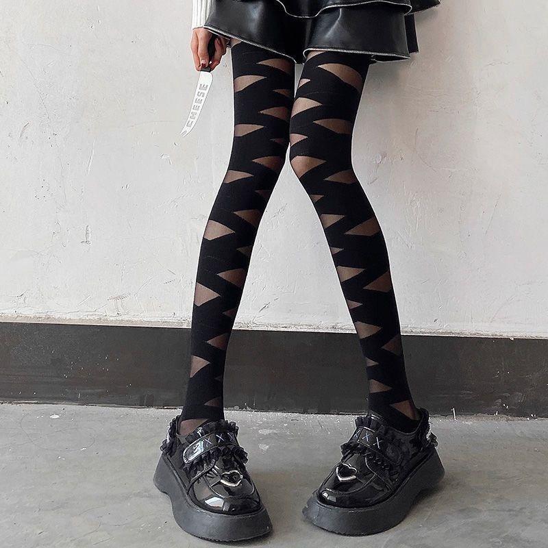 Lolita JK Black & White Cross Strap Silk Stockings - Japanese Subculture Style for Women One Size чёрный
Lolita JK Black & White Cross Strap Silk Stockings - Japanese Subculture Style for Women One Size чёрный