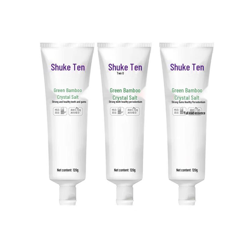 Soking Green Bamboo Crystal Salt Toothpaste (3-Pack)
Soking Green Bamboo Crystal Salt Toothpaste (3-Pack)