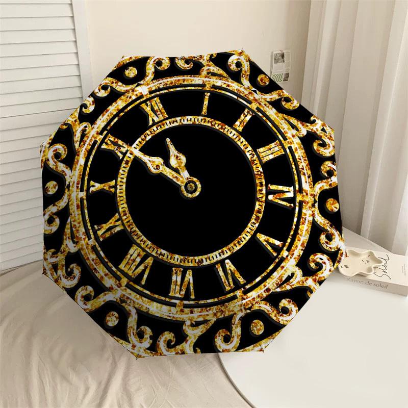 1PC clock face Umbrella-8-Rib Reinforced, Automatic Open, Lightweight & Durable, Cute Fashion Accessory for Outdoor-T132
1PC clock face Umbrella-8-Rib Reinforced, Automatic Open, Lightweight & Durable, Cute Fashion Accessory for Outdoor-T132