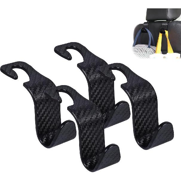 Amooca, крючок для подголовника автокресла, 4 шт., вешалка, универсальный органайзер для хранения автомобиля, сумка, кошелек, пальто, S тип, клетчатый, черный
Amooca, крючок для подголовника автокресла, 4 шт., вешалка, универсальный органайзер для хранения автомобиля, сумка, кошелек, пальто, S тип, клетчатый, черный