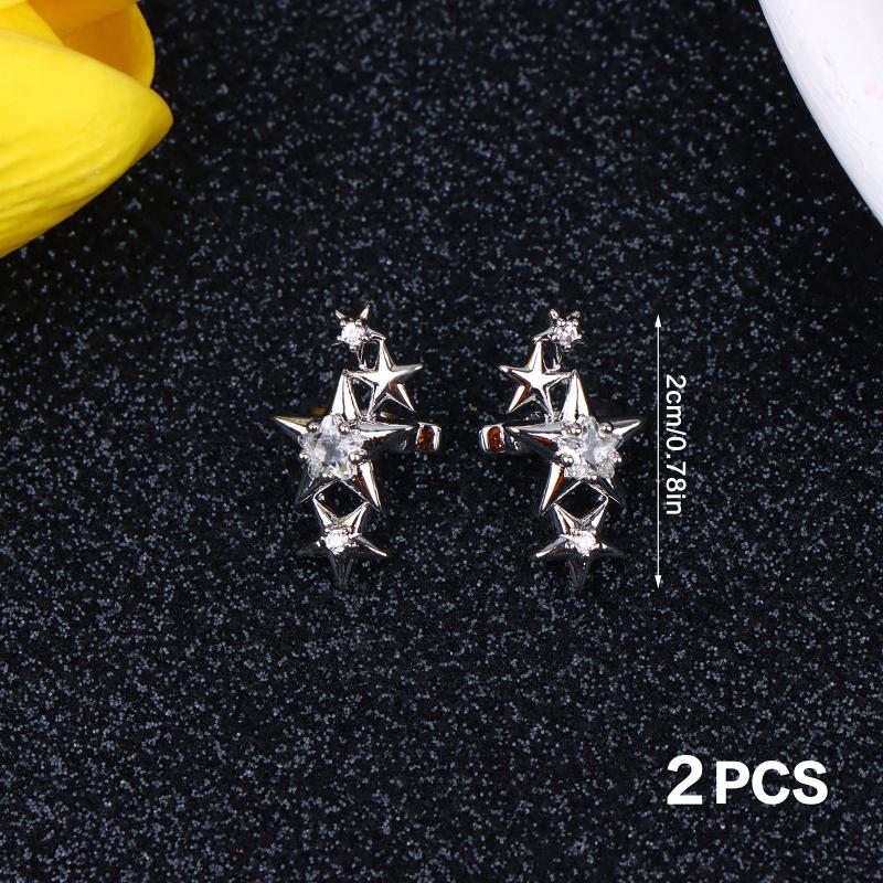 2Pcs Personalized Freeclip Blings Ear-Clip Accessories Earphone Earbuds Jewelry Little Star Earphone Buckle A3
2Pcs Personalized Freeclip Blings Ear-Clip Accessories Earphone Earbuds Jewelry Little Star Earphone Buckle A3