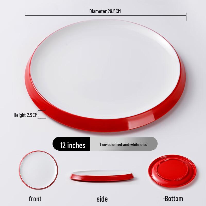 Nordic Style Melamine Round Flat Dinner Plate
Nordic Style Melamine Round Flat Dinner Plate