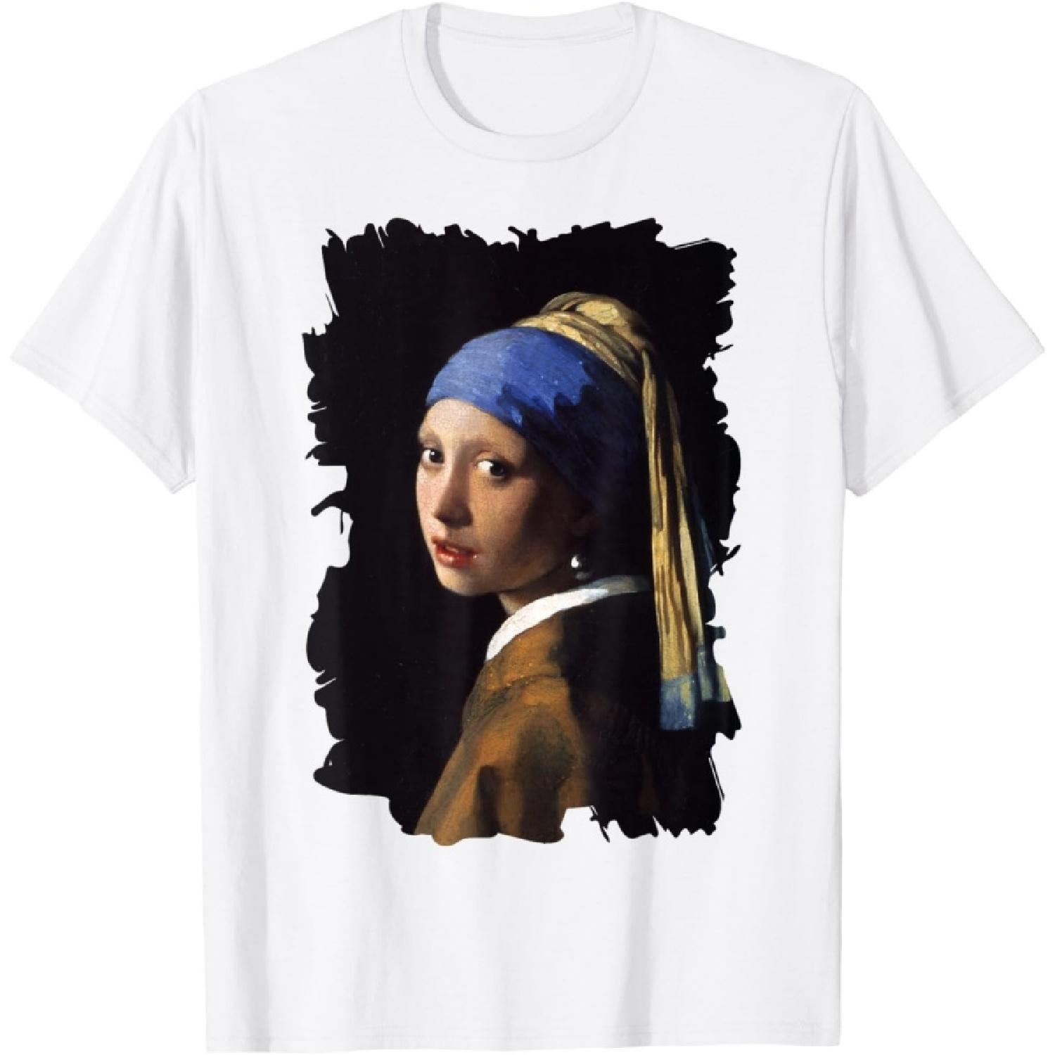 Distress Girl with a Pearl Earring Famous Painting Vermeer T-Shirt XXXXXL
Distress Girl with a Pearl Earring Famous Painting Vermeer T-Shirt XXXXXL