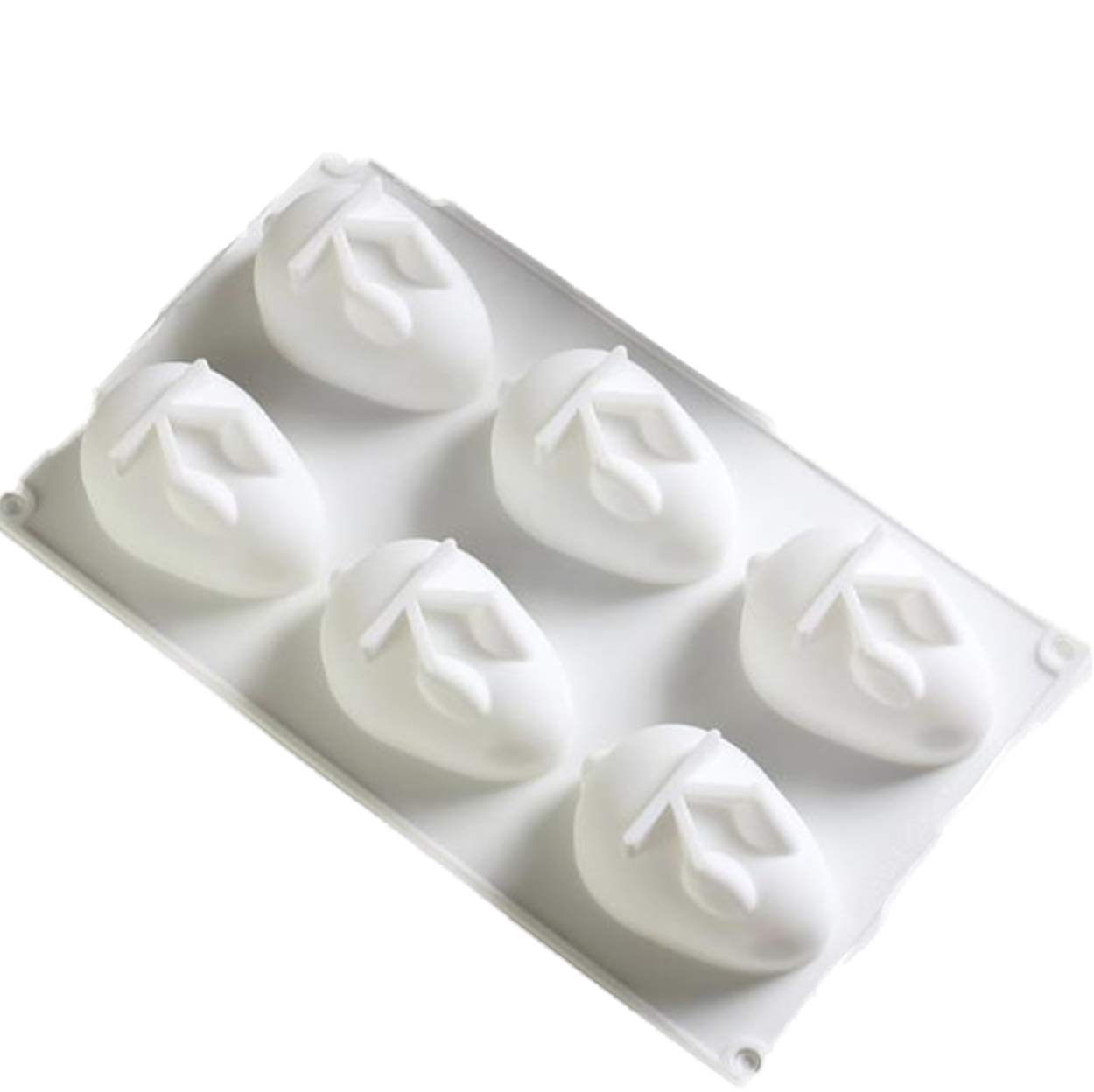 6 силиконовых форм для выпечки 3D в виде кроликов
6 силиконовых форм для выпечки 3D в виде кроликов