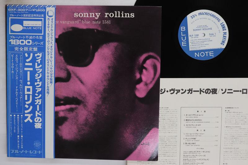 LP Record SONNY ROLLINS A Night At The Village Vanguard GXF3007 BLUE NOTE 1977 Japan Obi Jazz Used
LP Record SONNY ROLLINS A Night At The Village Vanguard GXF3007 BLUE NOTE 1977 Japan Obi Jazz Used