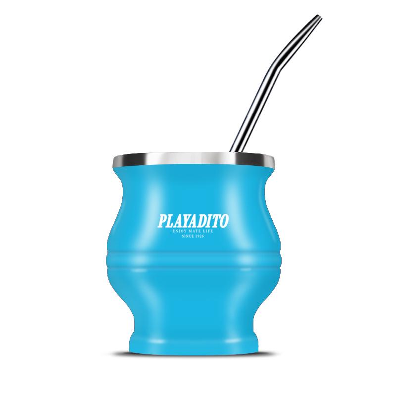 Palatito Argentine Yerba Mate Cup - Plum Xi Tong Style Gourd with Straw небесно-голубой
Palatito Argentine Yerba Mate Cup - Plum Xi Tong Style Gourd with Straw небесно-голубой