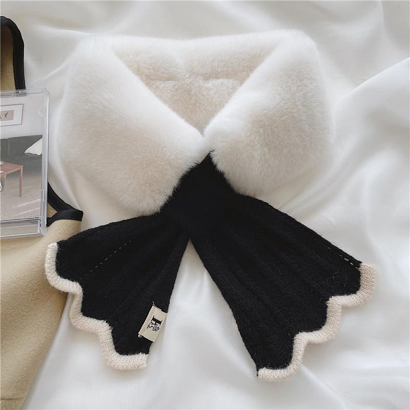 Зимний плюшевый шарф для женщин, толстый шерстяной трикотажный воротник с рыбьим хвостом, для езды на велосипеде, для защиты шеи, шейного отдела позвоночника, теплый шарф черный белый
Зимний плюшевый шарф для женщин, толстый шерстяной трикотажный воротник с рыбьим хвостом, для езды на велосипеде, для защиты шеи, шейного отдела позвоночника, теплый шарф черный белый