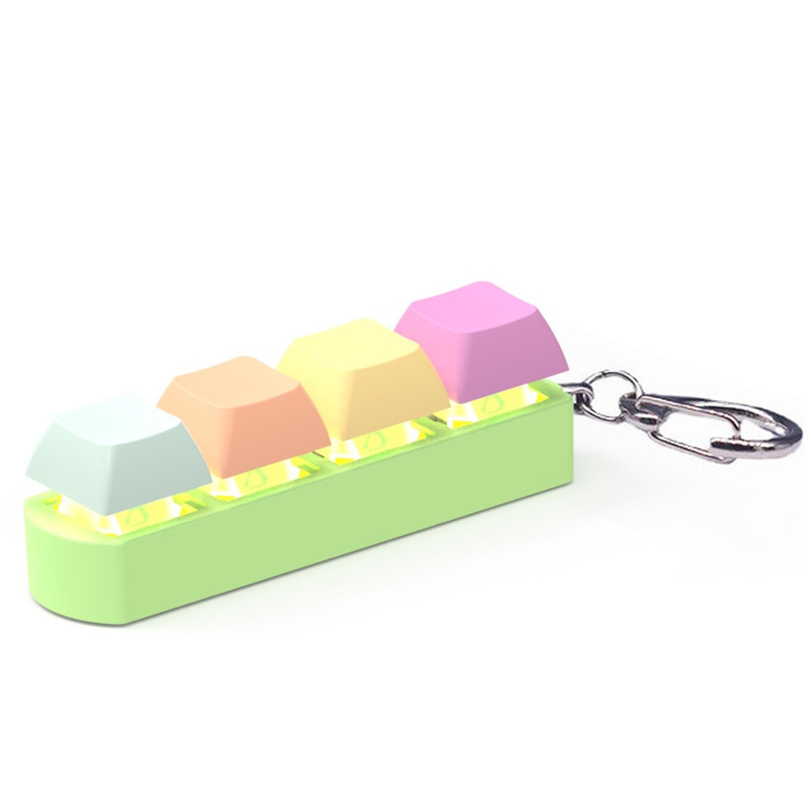 Mechanical Keyboard Switch Tester 4 Keys Compact Design Portable Keycap Tester with Keychain Attachment for Switch Identification and Testing
Mechanical Keyboard Switch Tester 4 Keys Compact Design Portable Keycap Tester with Keychain Attachment for Switch Identification and Testing