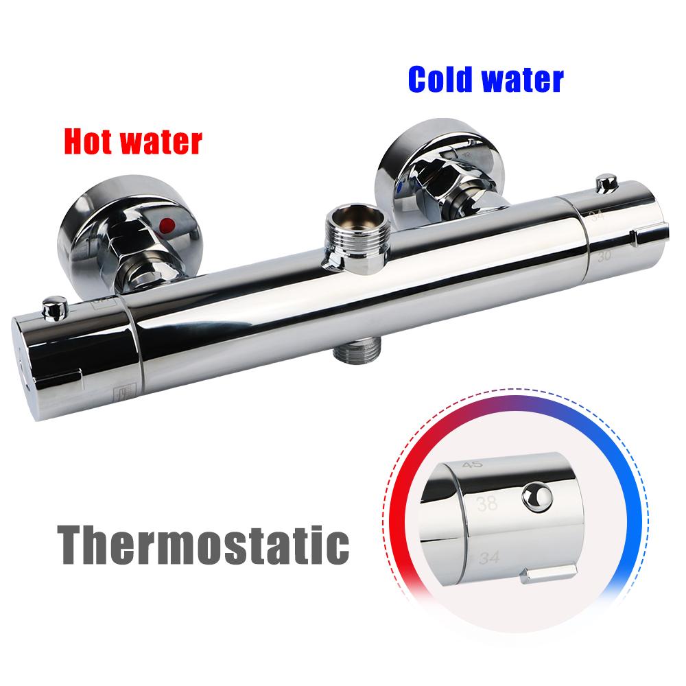 Bathroom New Arrival High Quality Thermostatic Mixer Valve Inelligent Bathtub Mixer Valvola Termostatica Shower Faucet
Bathroom New Arrival High Quality Thermostatic Mixer Valve Inelligent Bathtub Mixer Valvola Termostatica Shower Faucet