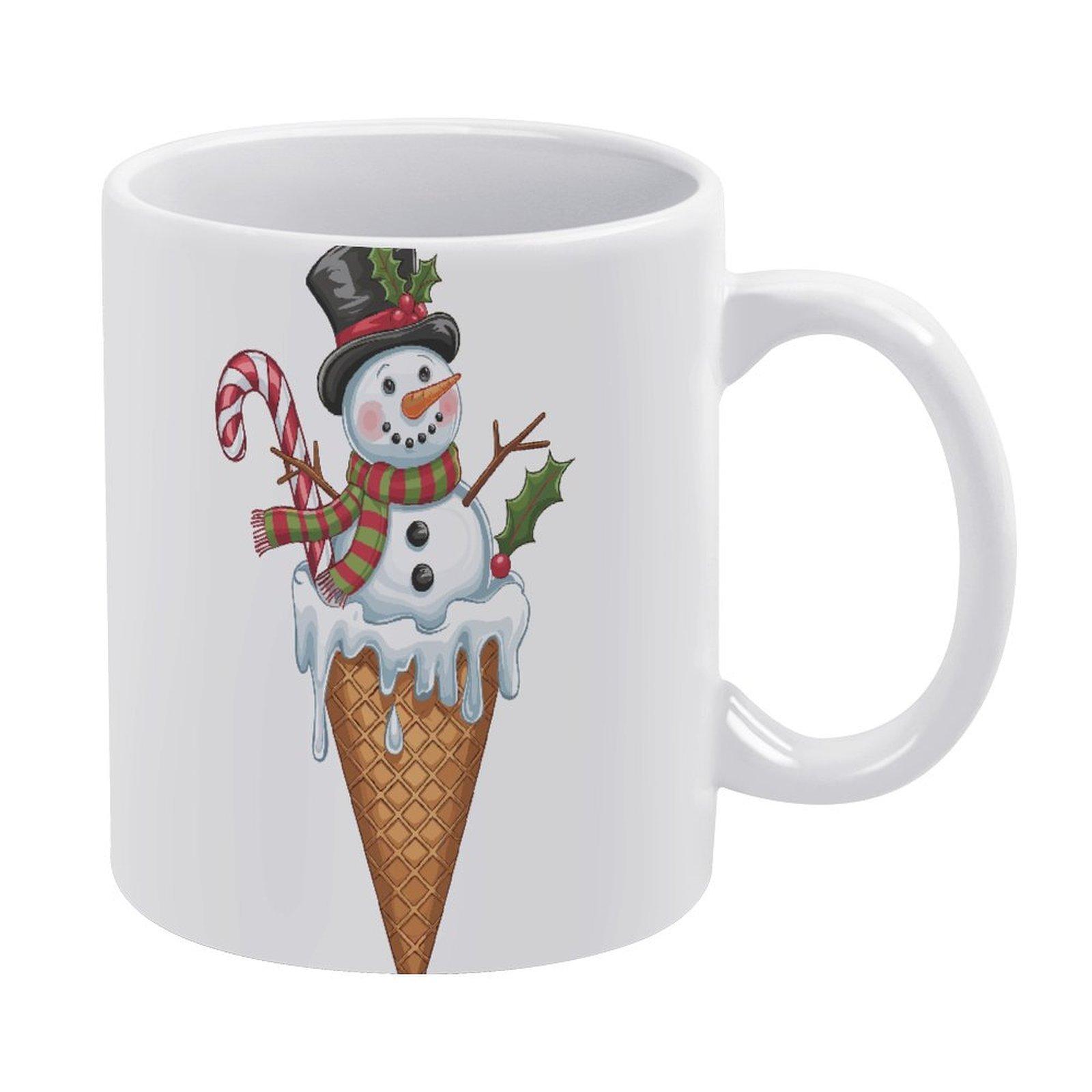 11oz White Ceramic Drinks Mug with Printed Designs on Both Sides, Durable Heat-Resistant Cup for Coffee and Everyday Tea белый
11oz White Ceramic Drinks Mug with Printed Designs on Both Sides, Durable Heat-Resistant Cup for Coffee and Everyday Tea белый