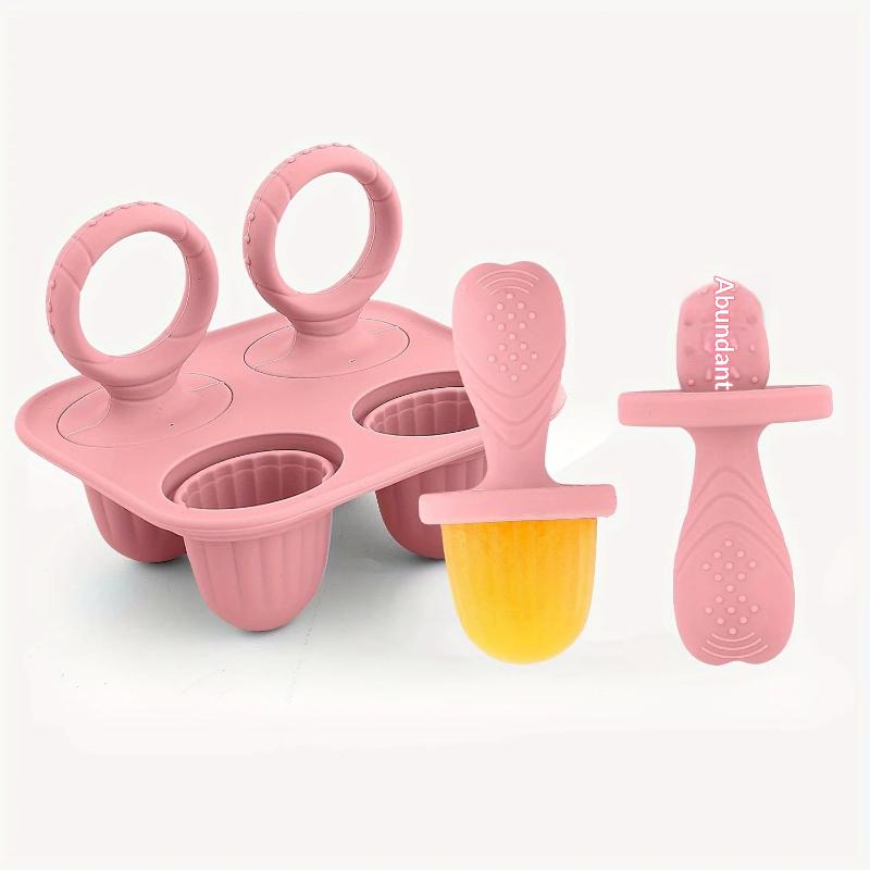 Baby Silicone Mold Set,Teething Teether,Perfect For Freezing Breast Milk, & Smoothies - Essential Baby Feeding Accessory темно-розовый
Baby Silicone Mold Set,Teething Teether,Perfect For Freezing Breast Milk, & Smoothies - Essential Baby Feeding Accessory темно-розовый