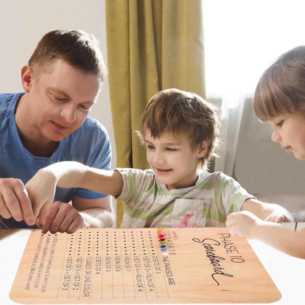 Wooden Phase 10 Score Board Classic Games Score Sheets Fun Phase Ten Scorecard Chess Games
Wooden Phase 10 Score Board Classic Games Score Sheets Fun Phase Ten Scorecard Chess Games