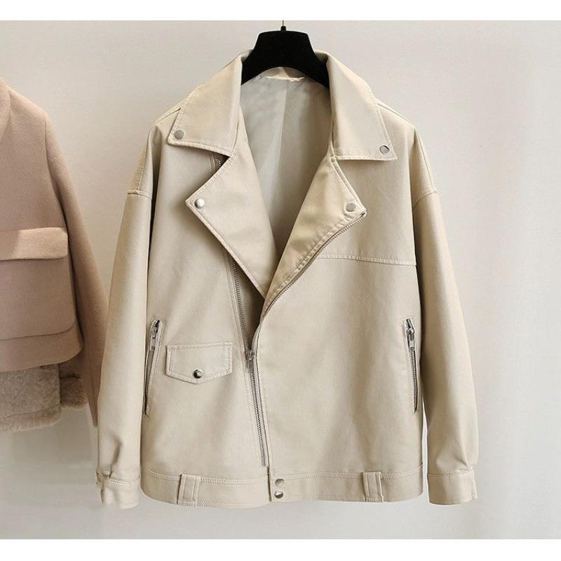 Autumn and Winter Korean Style Motorcycle Lapel Loose Versatile Jacket Cardigan Short Coat S
Autumn and Winter Korean Style Motorcycle Lapel Loose Versatile Jacket Cardigan Short Coat S