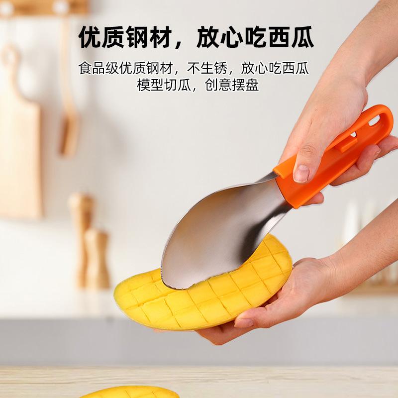 Multifunctional cutting and peeling mango core remover 430 stainless steel cutting mango artifact, fruit cutting tool three-piece set Mango cut three-piece set
Multifunctional cutting and peeling mango core remover 430 stainless steel cutting mango artifact, fruit cutting tool three-piece set Mango cut three-piece set