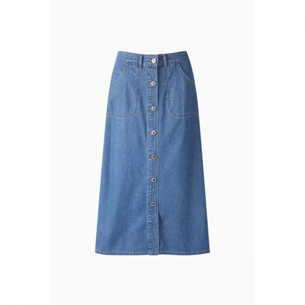 Benetton Denim Skirt Button Line Bask94631 IN/42
Benetton Denim Skirt Button Line Bask94631 IN/42
