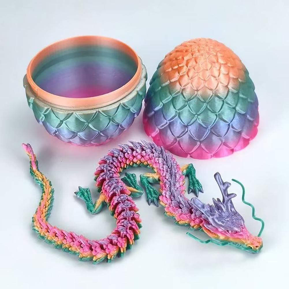 3D Mini Chinese Dragon Surprise Egg Articulated Movable Joint Tabletop Decoration Collectible Toy Gift for Home разноцветный
3D Mini Chinese Dragon Surprise Egg Articulated Movable Joint Tabletop Decoration Collectible Toy Gift for Home разноцветный