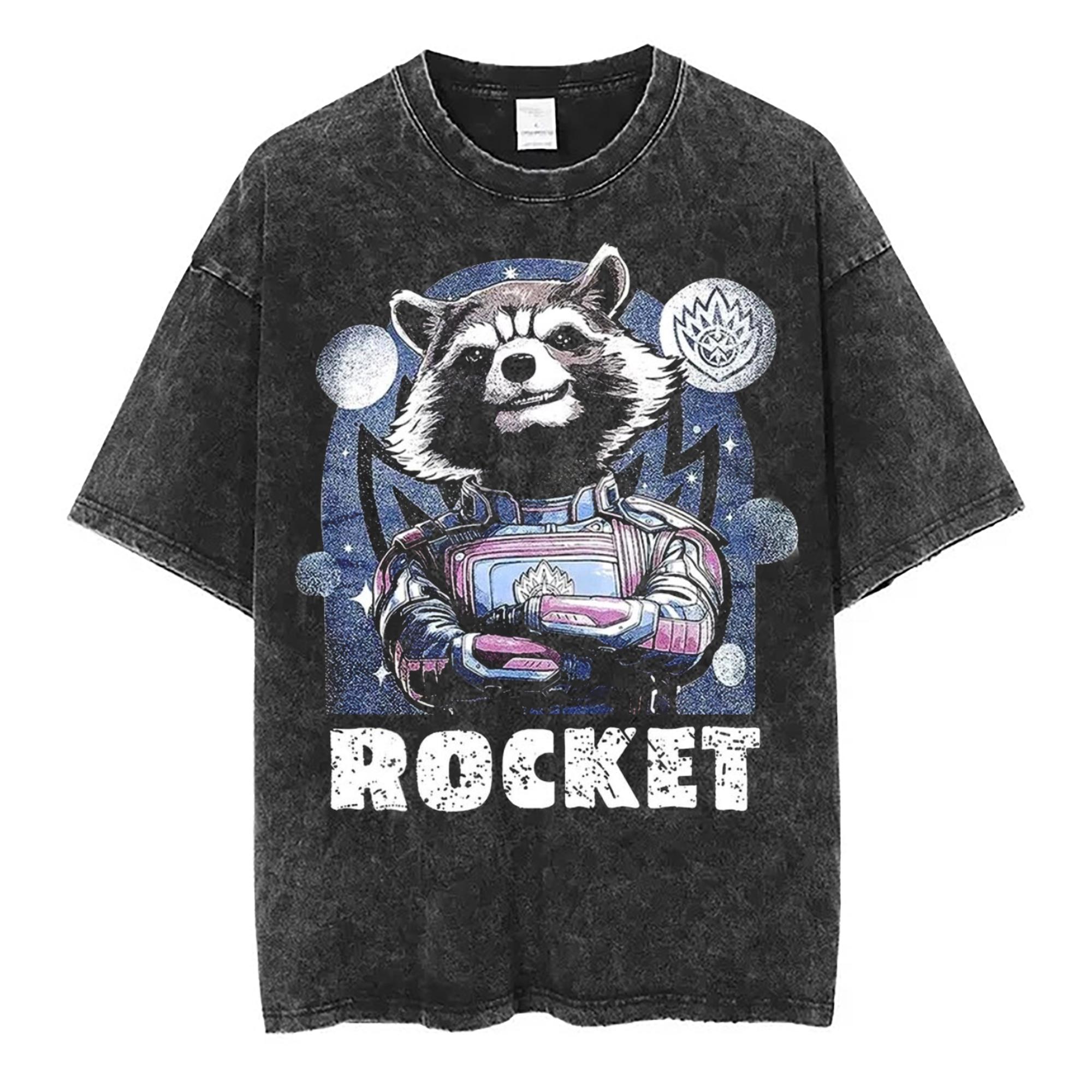 Vintage Washed Black T Shirt Raccoon Graphic ShortSleeve Tee Retro Grunge Streetwear for MenWomen Cartoon Punk S
Vintage Washed Black T Shirt Raccoon Graphic ShortSleeve Tee Retro Grunge Streetwear for MenWomen Cartoon Punk S
