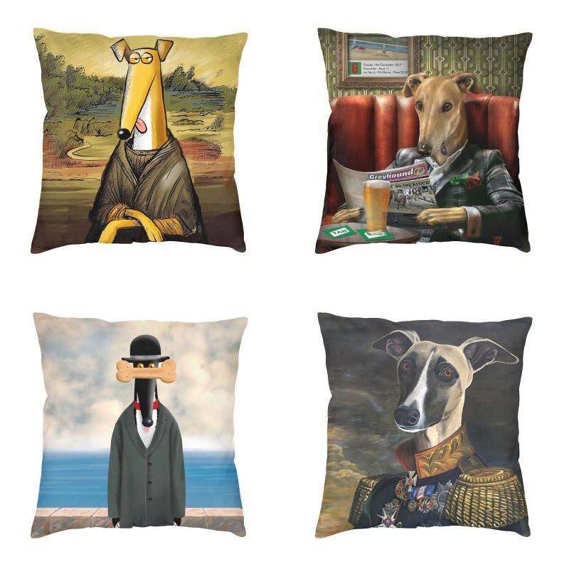 Mona Lurcher Funny Greyhound Подушки 35x35 см Whippet Hound Dog Мягкая скандинавская наволочка для автомобильного дивана с принтом из полиэстера
Mona Lurcher Funny Greyhound Подушки 35x35 см Whippet Hound Dog Мягкая скандинавская наволочка для автомобильного дивана с принтом из полиэстера