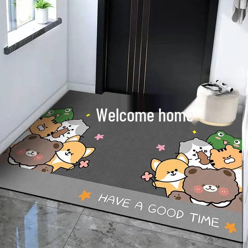 Cartoon Diatomaceous Earth Door Mat: Absorbent, Quick-Dry, Cuttable, Wear & Stain Resistant, Easy Clean, Non-Slip. 40x60cm
Cartoon Diatomaceous Earth Door Mat: Absorbent, Quick-Dry, Cuttable, Wear & Stain Resistant, Easy Clean, Non-Slip. 40x60cm