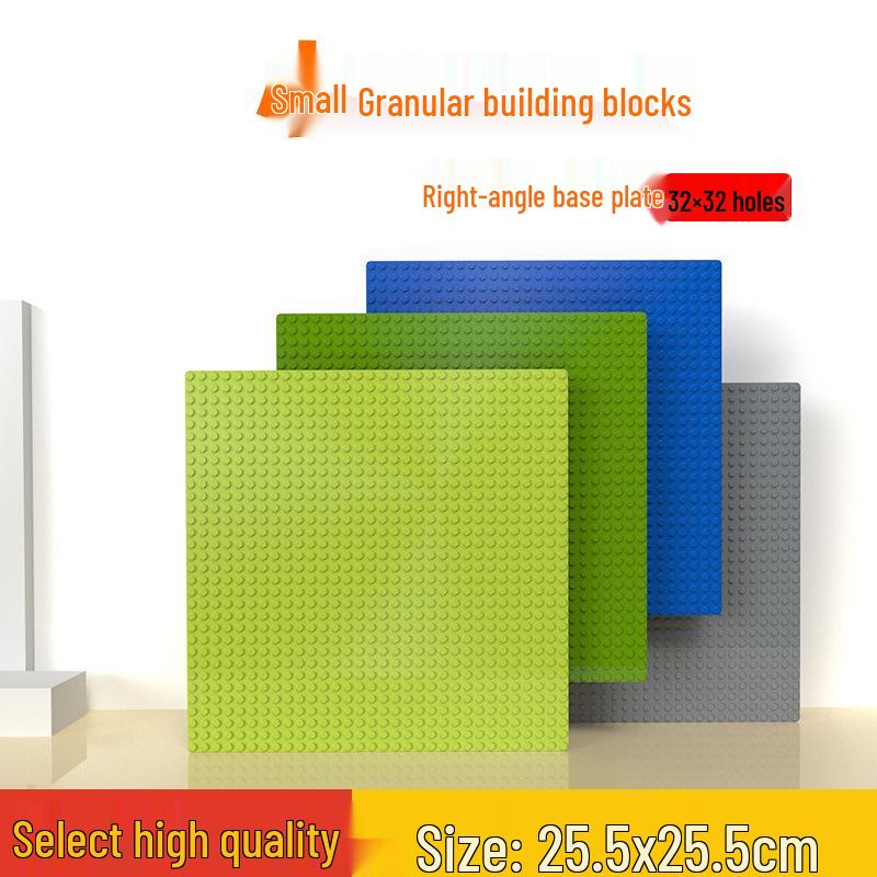 32x32 Dot Building Block Baseplate - Universal Fit for Kindergarten Block Walls, 25.5x25.5cm
32x32 Dot Building Block Baseplate - Universal Fit for Kindergarten Block Walls, 25.5x25.5cm