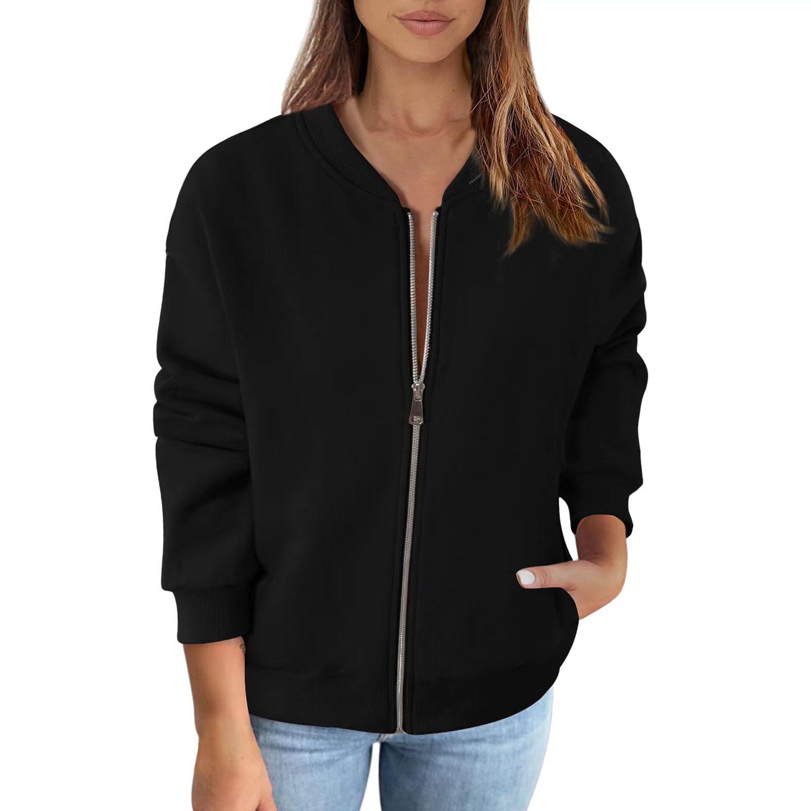 Women Solid Color Zip Jacket Fashion Casual Cardigan Long Sleeve Sport Crop Top XXL
Women Solid Color Zip Jacket Fashion Casual Cardigan Long Sleeve Sport Crop Top XXL