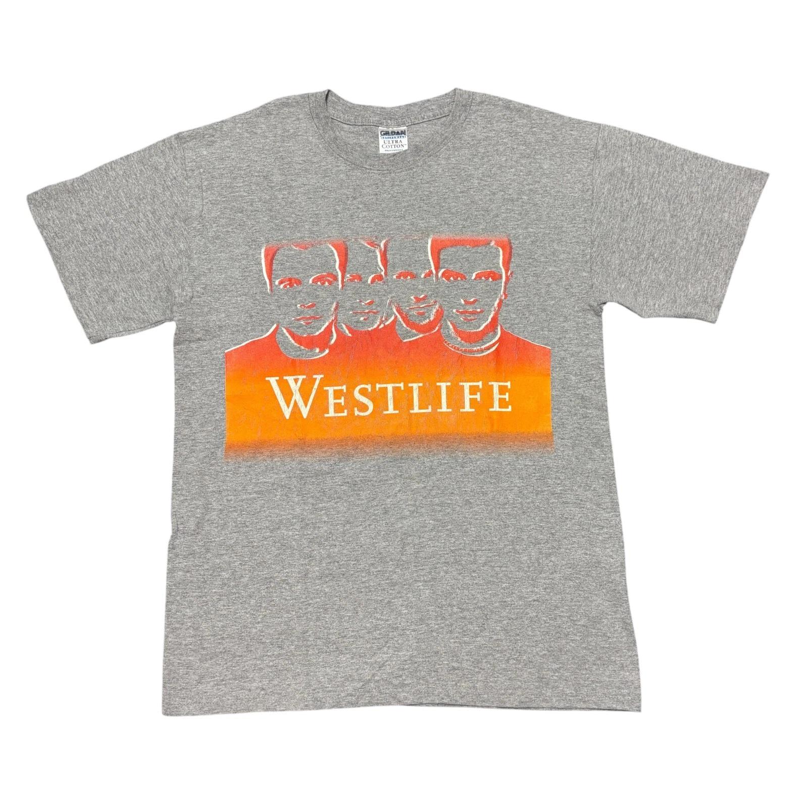 Westlife Vintage Band T Shirt Medium Gray Y2K Tour Concert Backstreet Boys Nsync 4XL
Westlife Vintage Band T Shirt Medium Gray Y2K Tour Concert Backstreet Boys Nsync 4XL
