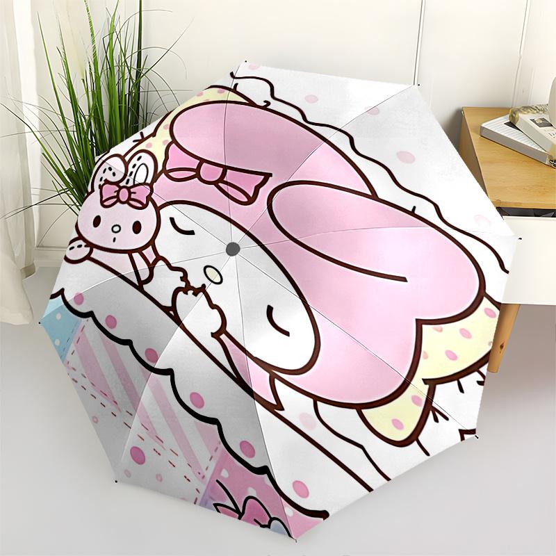 1pc My Melody & Little My Automatic Folding Umbrella - Portable 3-Fold Design with Iron Frame - Outdoor for Fans, Travelers, Everyday Use - Perfect Gi
1pc My Melody & Little My Automatic Folding Umbrella - Portable 3-Fold Design with Iron Frame - Outdoor for Fans, Travelers, Everyday Use - Perfect Gi